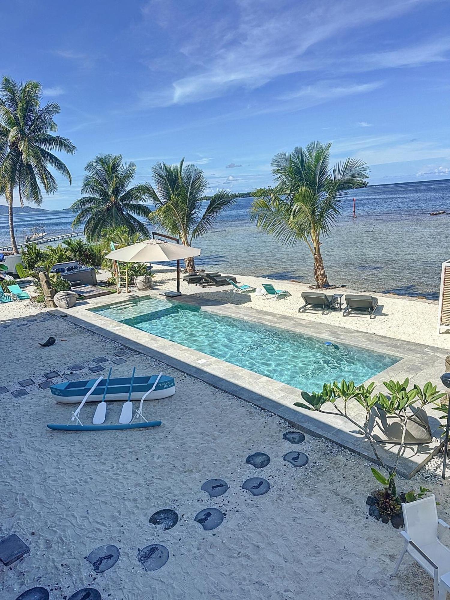 Pension Irivai, Appartement Uo Uo 3 Chambres Vue Mer Uturoa Luaran gambar