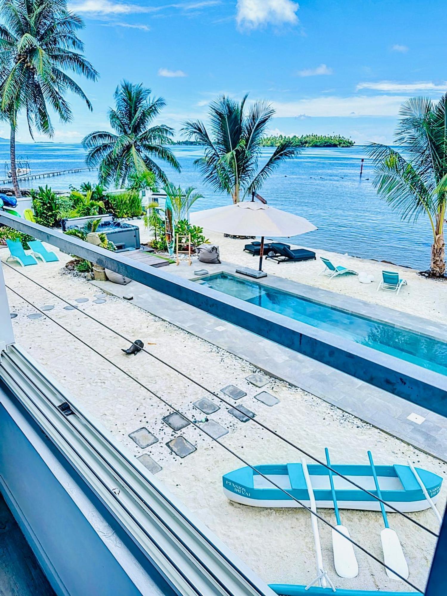 Pension Irivai, Appartement Uo Uo 3 Chambres Vue Mer Uturoa Luaran gambar
